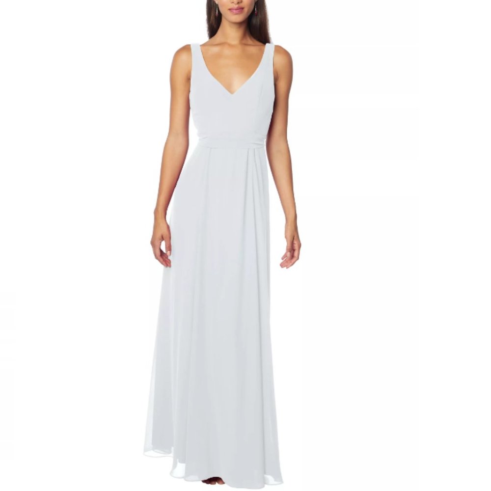 Bill Levkoff Bridesmaid Dress Style 7126 Pale Blue